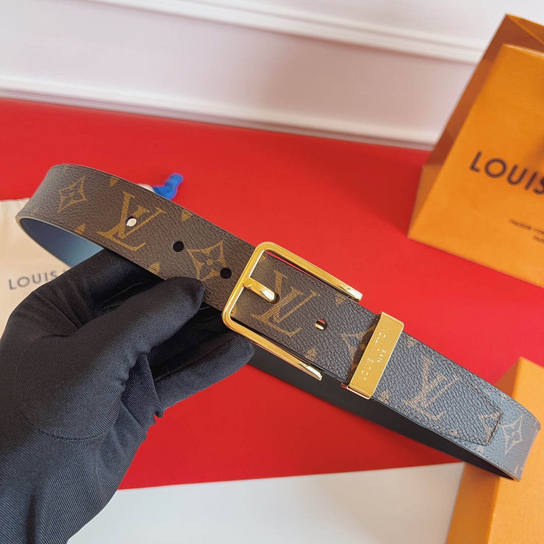 Louis Vuitton Initiales 35mm Reversible Monogram Belt