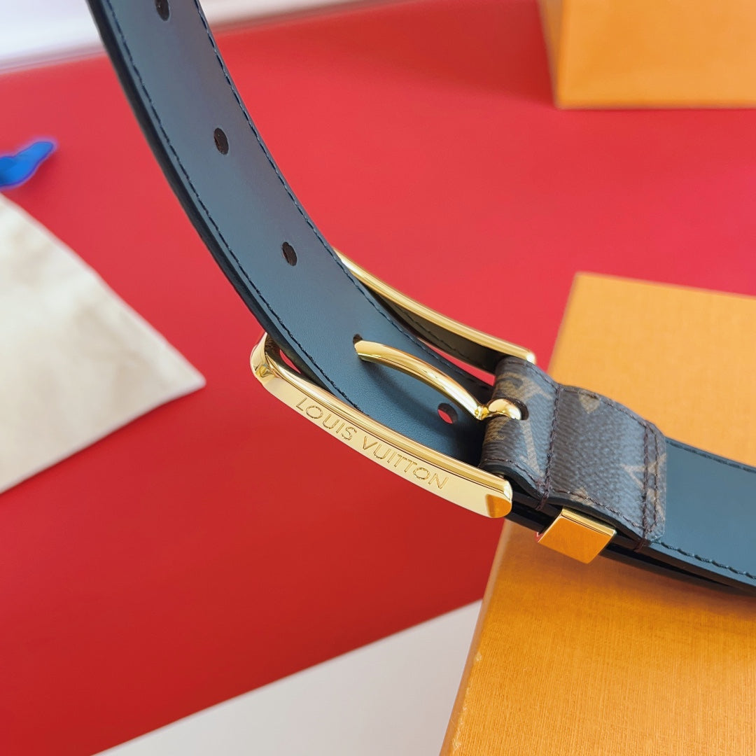 Louis Vuitton Initiales 35mm Reversible Monogram Belt
