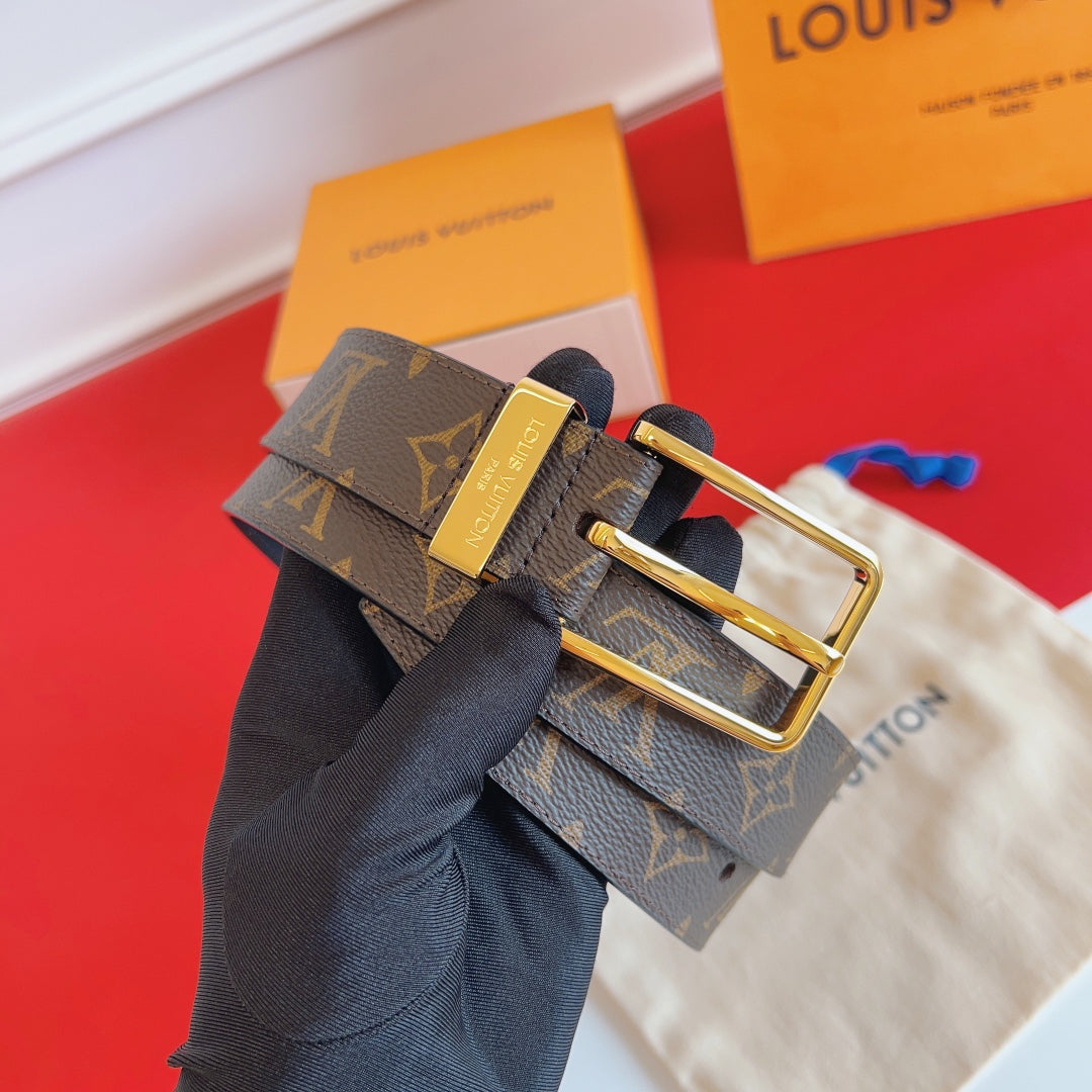 Louis Vuitton Initiales 35mm Reversible Monogram Belt
