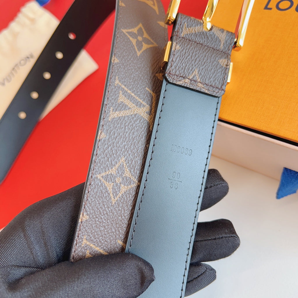 Louis Vuitton Initiales 35mm Reversible Monogram Belt