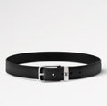 Louis Vuitton Pont Neuf 35MM Belt Smooth Leather Black