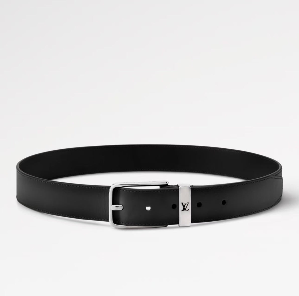 Louis Vuitton Pont Neuf 35MM Belt Smooth Leather Black