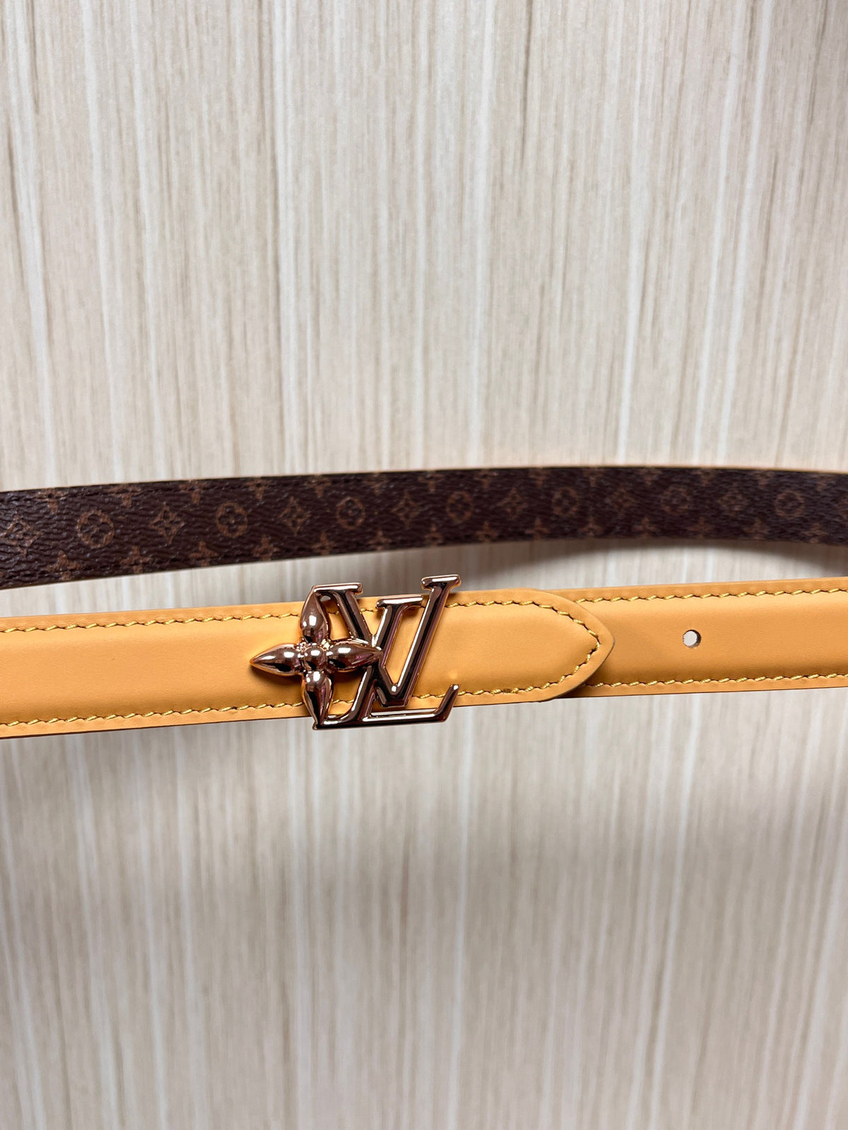 Louis Vuitton LV Bloom 20MM Reversible Belt Monogram Arizona