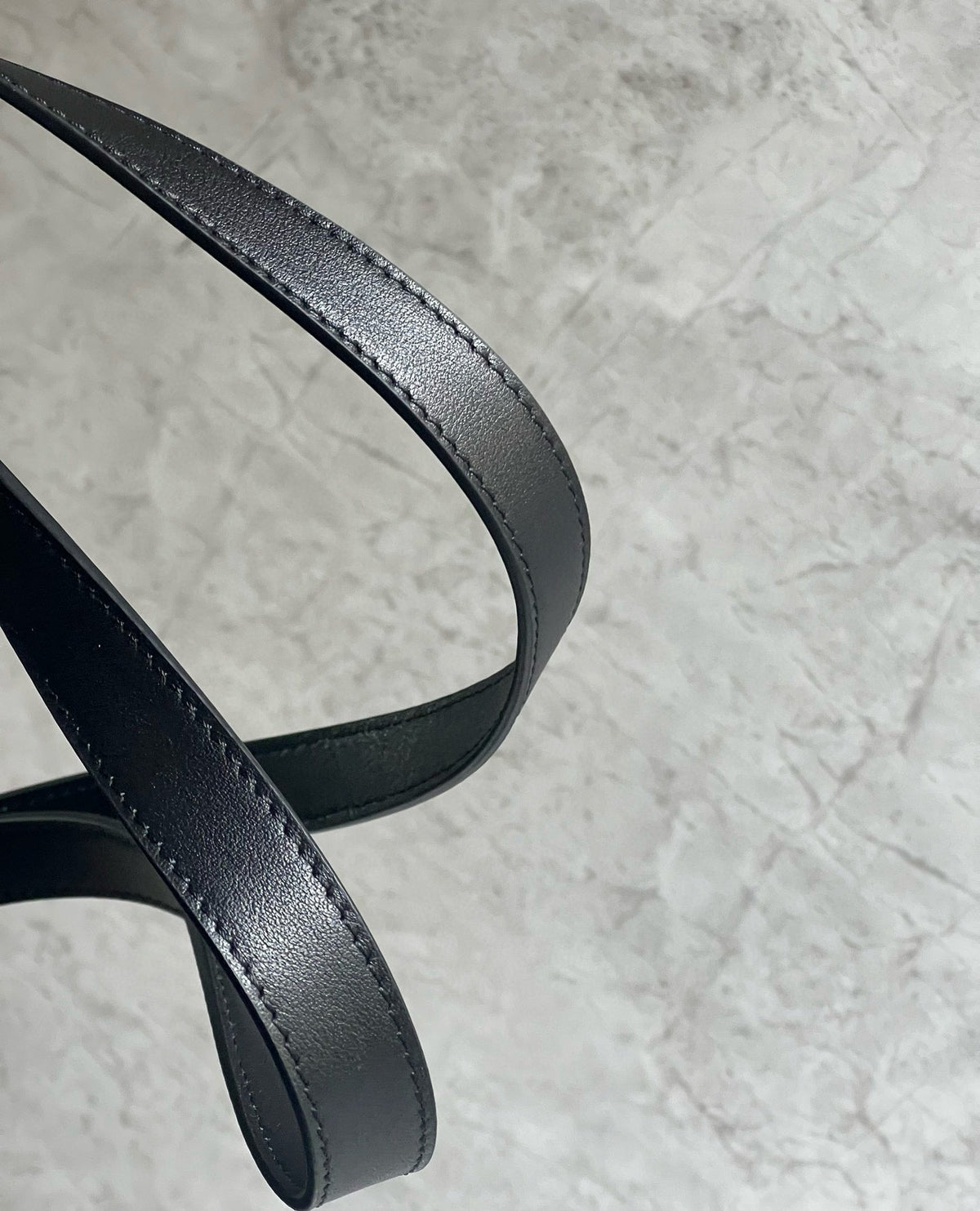 LOEW PUZZLE FOLD TOTE IBLACK SHINY CALFSKIN