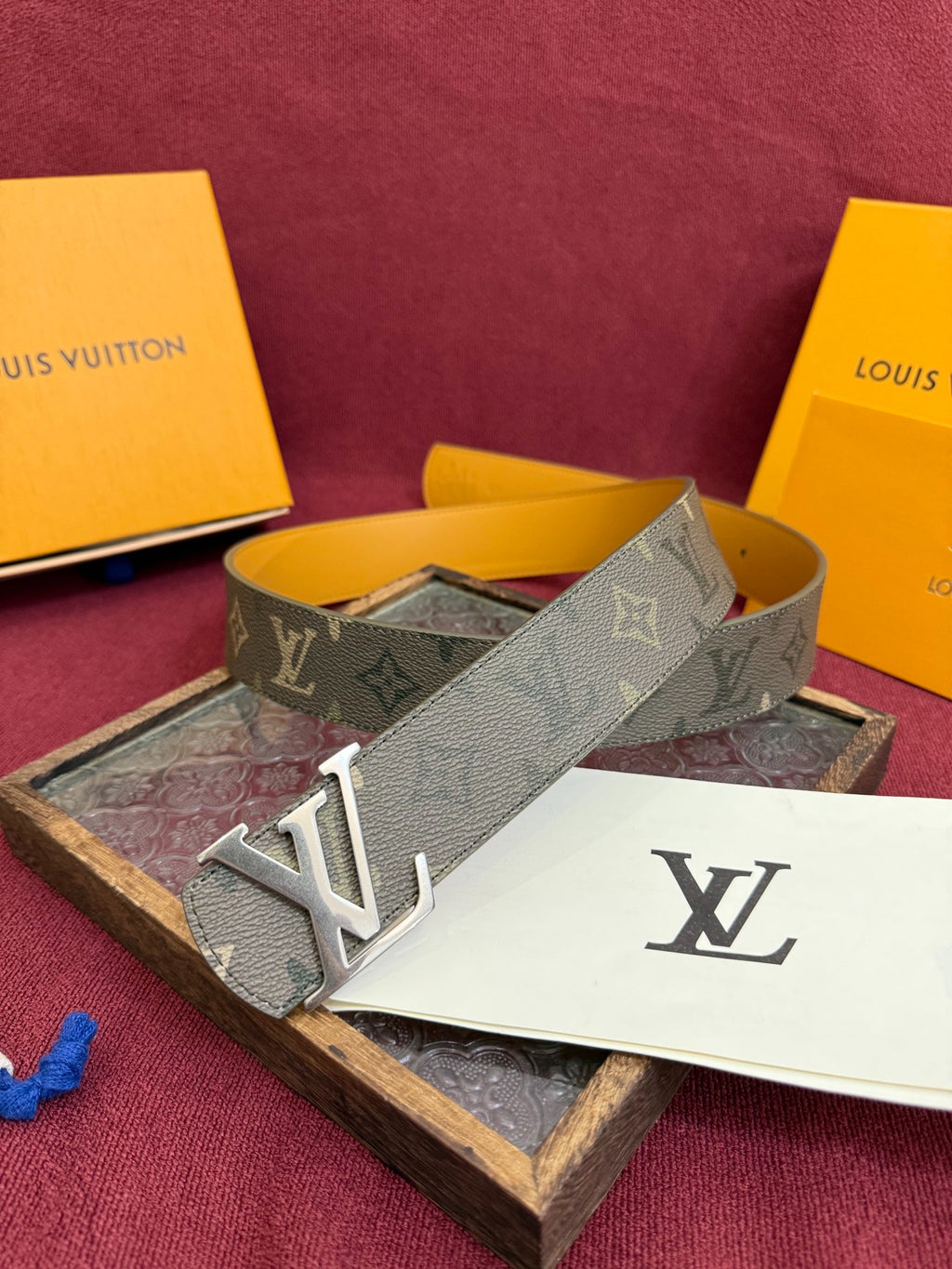 Louis Vuitton LV Initiales Monogram Surplus 40mm Belt