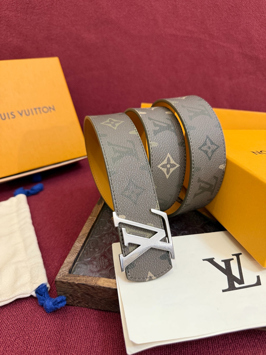 Louis Vuitton LV Initiales Monogram Surplus 40mm Belt
