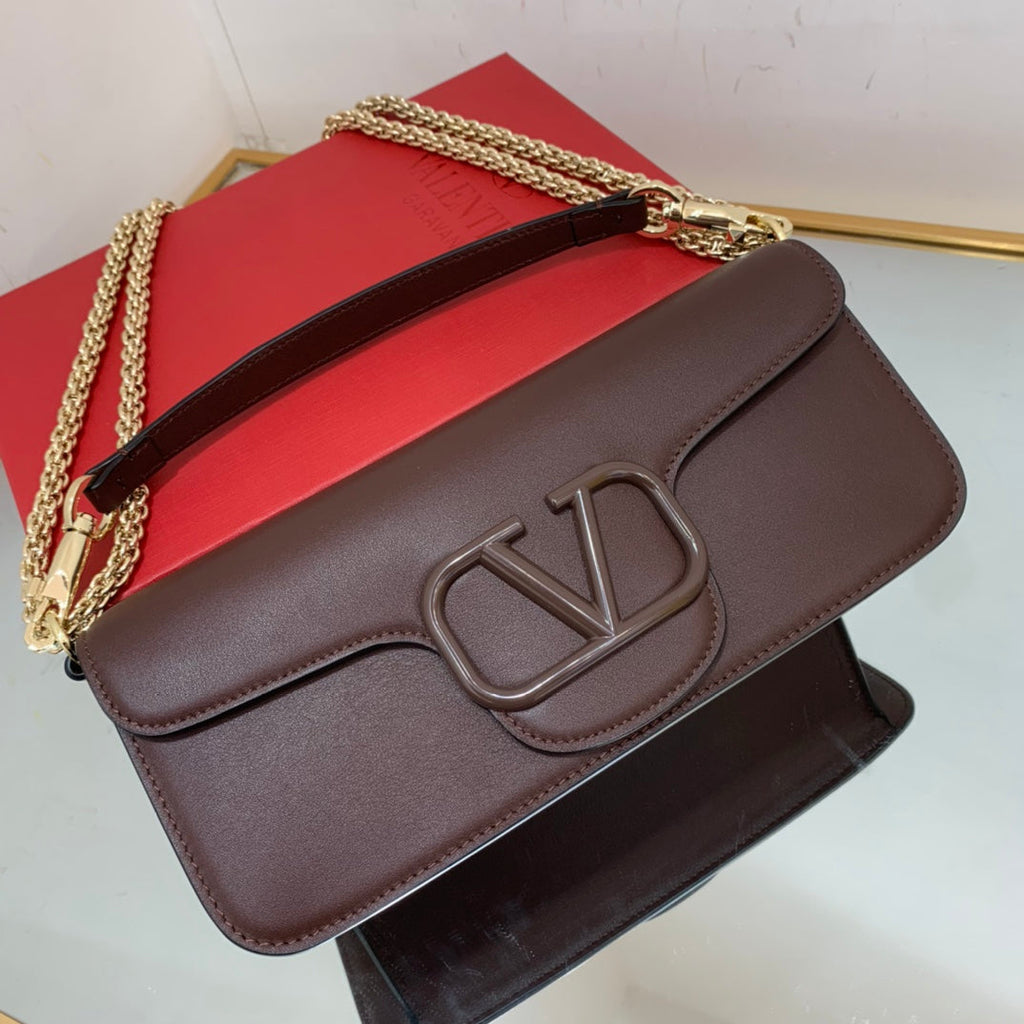 valenti loco 27 chocolate calfskin
