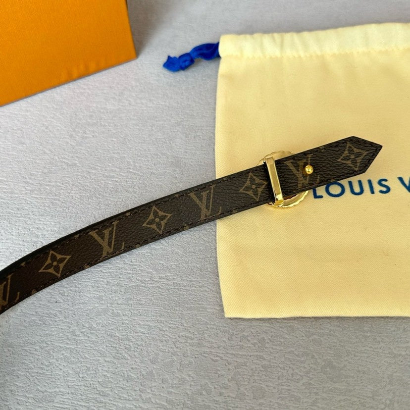 Louis Vuitton LV Circle 20mm Reversible Belt