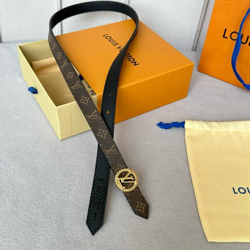Louis Vuitton LV Circle 20mm Reversible Belt