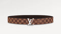Louis Vuitton LV Initiales Damier Ebene 40mm Reversible Belt