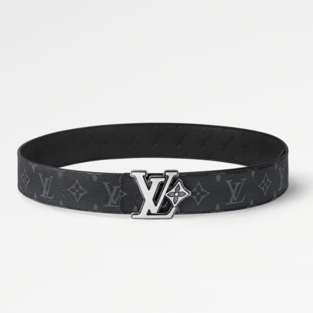 Louis Vuitton LV Flower 40MM Reversible Belt Monogram Eclipse