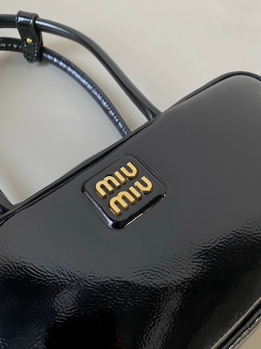 Beau Naplak 27cm Black Patent Leather