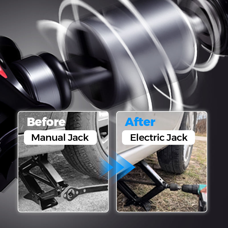 🔧 50% OFF NOW ! ⚡ Universal Jack Socket Adapter – Drill-Powered, Heavy-Duty Steel & Universal Fit Design 🚗