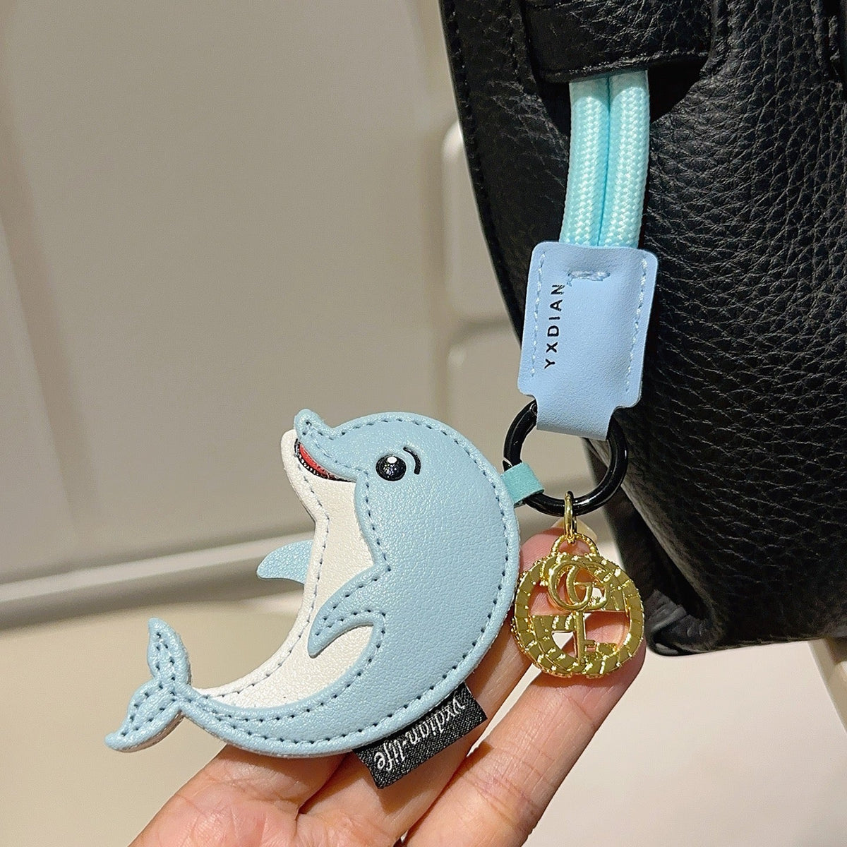 Gucci Blue Dolphin Charm