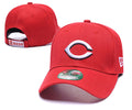 Men's Cincinnati Reds New Era Red Team Color A-Frame 9FORTY Adjustable Hat