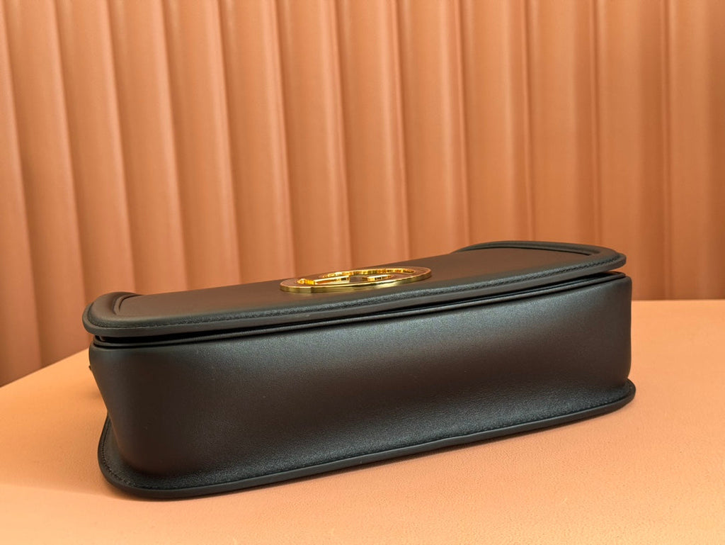GG Blondie Large Handbag 32cm Black Calfskin