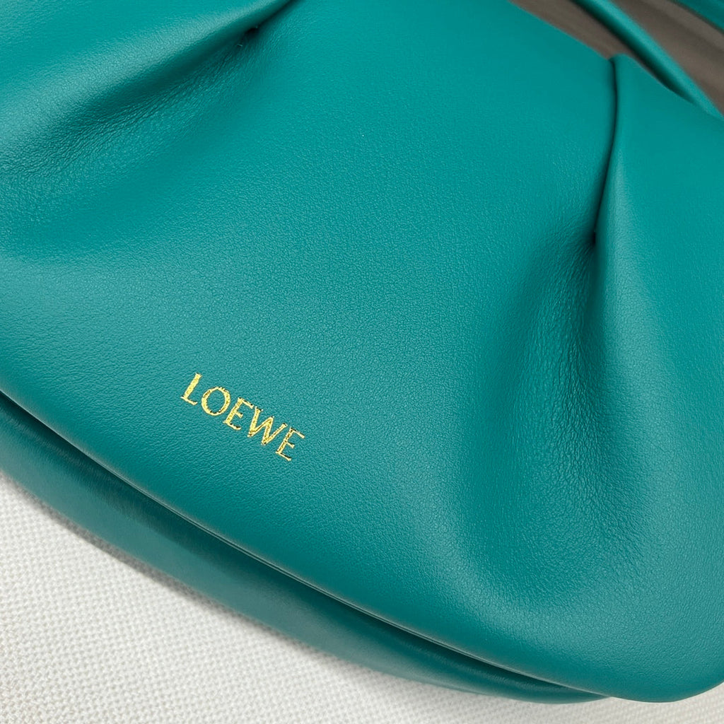 Loew Paseo Shoulder Bag 25cm Tropical Aqua Cowhide
