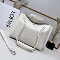 Loewe Madrid Bag 33cm White Grain Cowhide