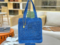 Chloe Summer Banana Bag 33cm Summery Raffia
