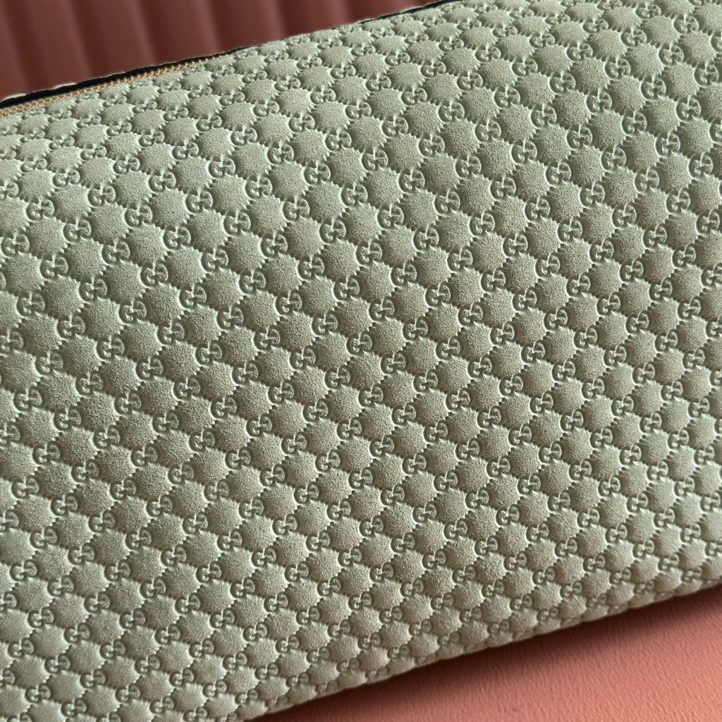 Gucci 2026 Half Horsebit Bag 38cm Green Suede Leather 277351