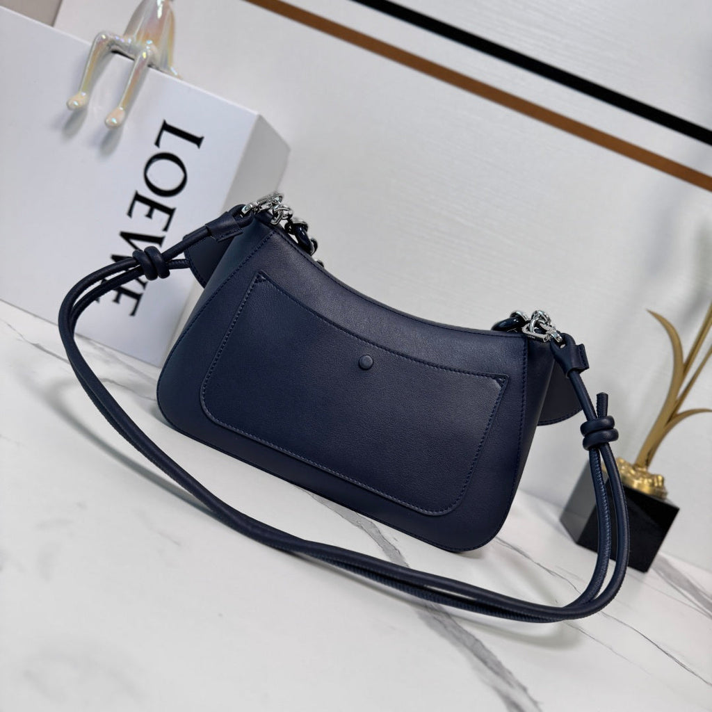 Loewe 2025 Ola 26 Bag Blue Smooth Calfskin 274666