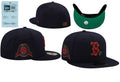 NEW ERA BOSTON RED SOX WORLD SERIES CHAMPIONS 2013 NAVY METALLIC EDITION 59FIFTY FITTED CAP