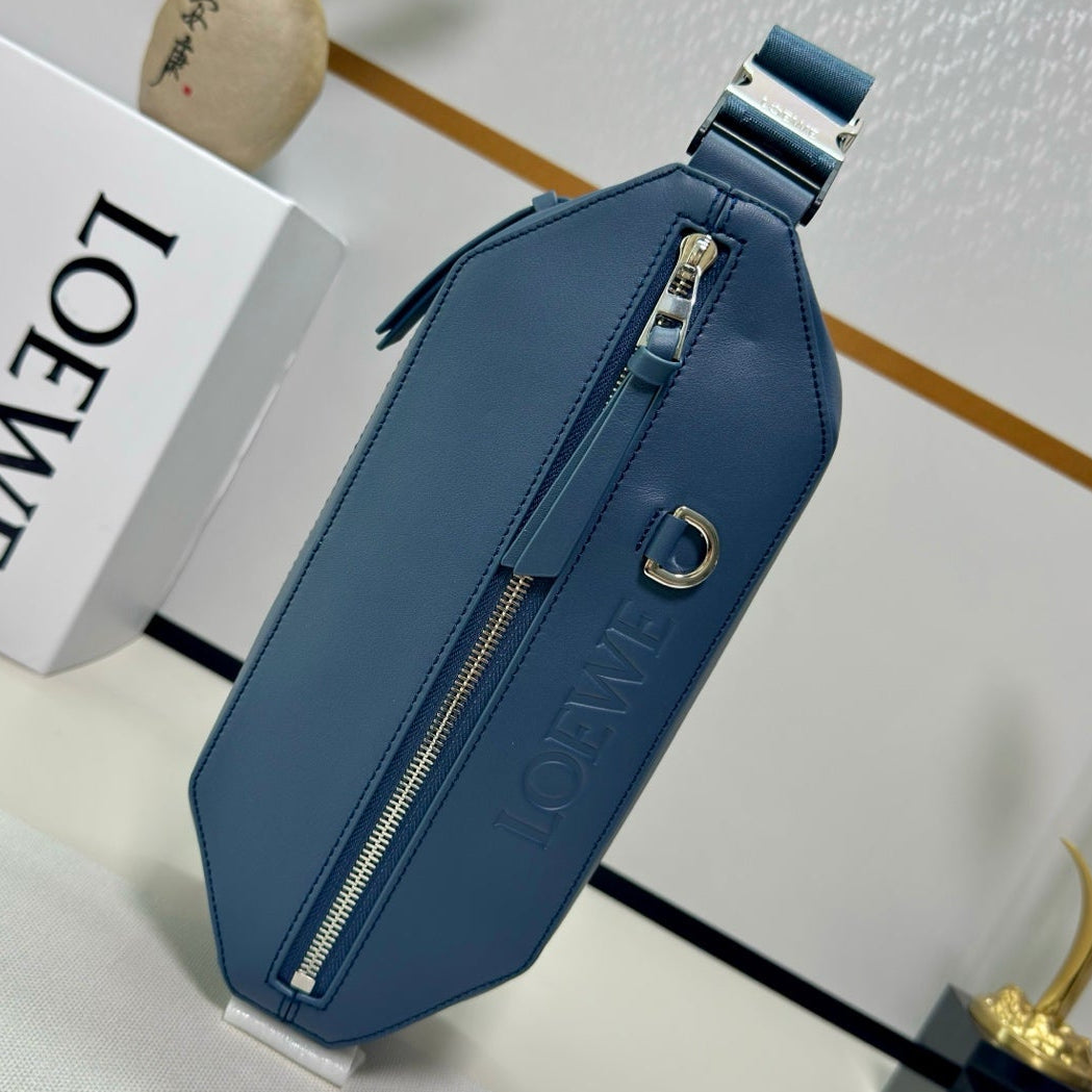 Loewe 2025 Convertible Sling Indigo Dye Calfskin 274664