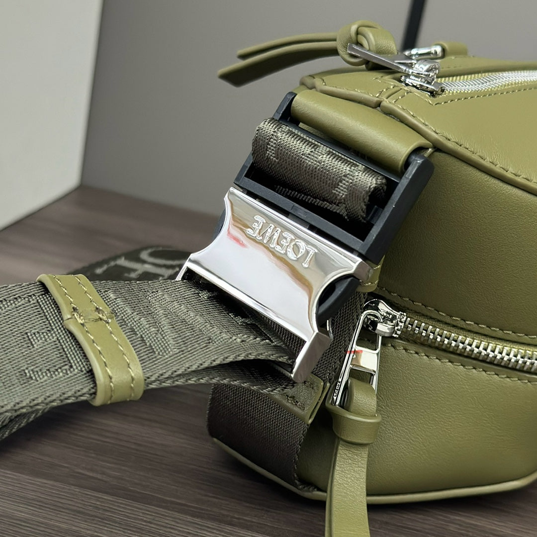 Loewe 2025 Convertible Sling Olive Green Calfskin 274660