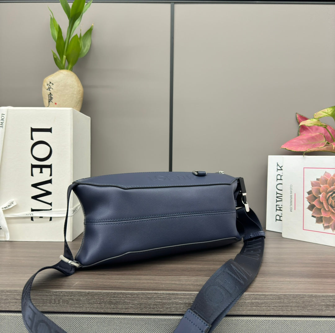 Loewe 2025 Convertible Sling Navy Blue Calfskin 274658