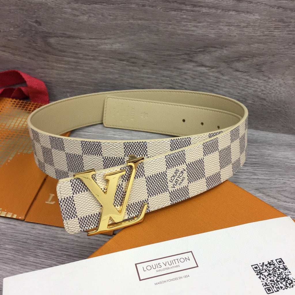 Louis Vuitton LV Initiales Damier Azur 40mm Reversible Belt