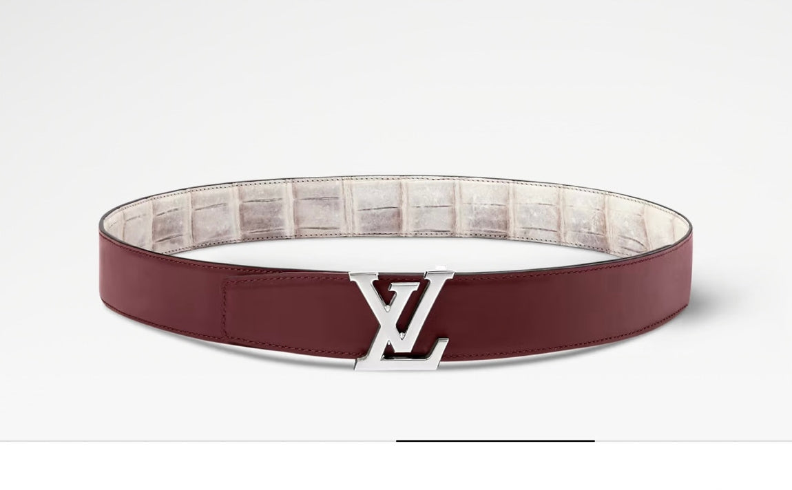 Louis Vuitton LV Heritage Sahara 35MM Reversible Belt
