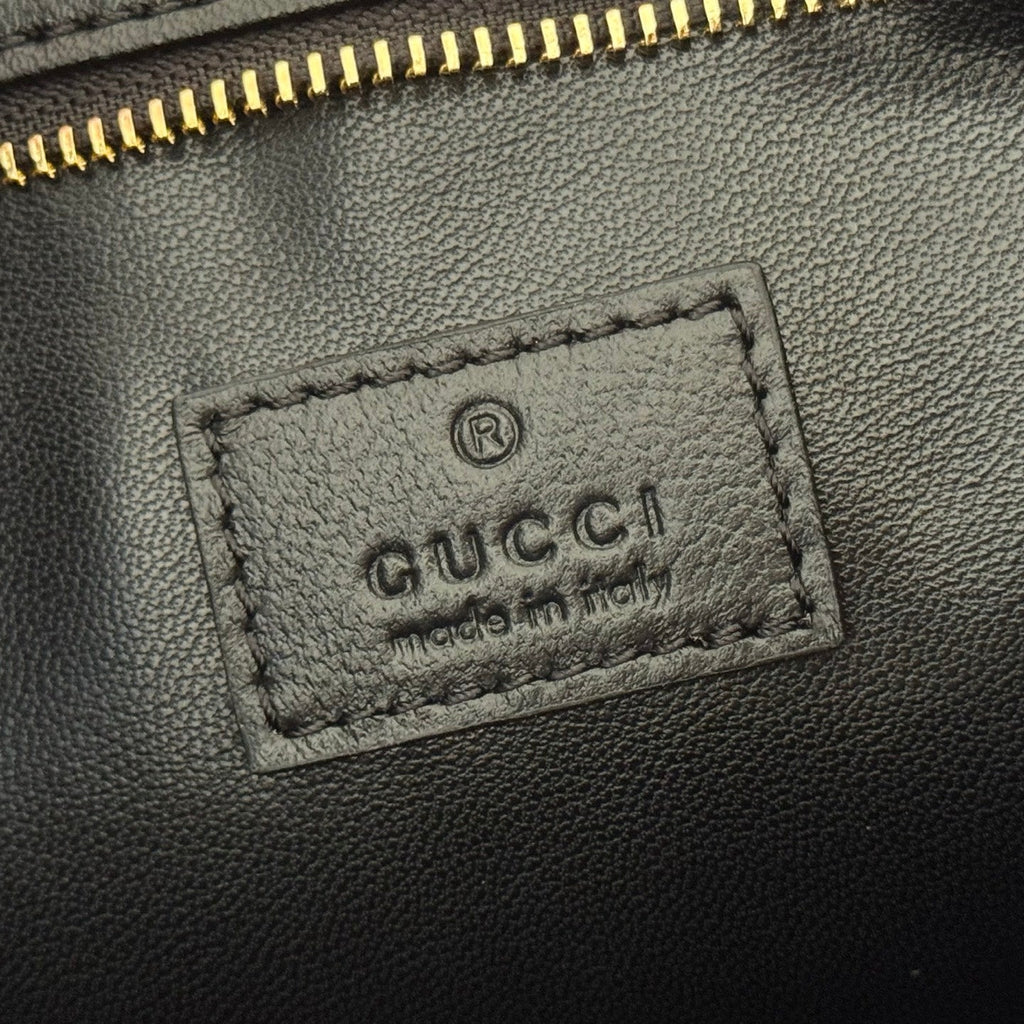 GG Jackie 1961 Shoulder Bag Black Lambskin 285156