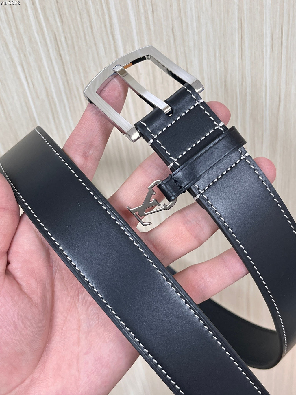 Louis Vuitton Saint Germain 35MM Belt Smooth Leather Black
