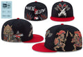 New Era Atlanta Braves Skeleton Warrior Graphic 59Fifty Fitted Cap