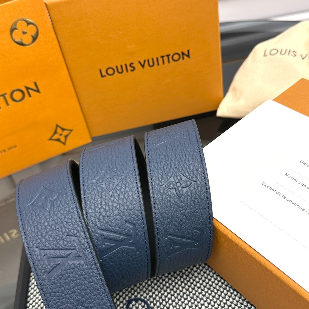 Louis Vuitton LV Initiales Taurillon 40mm Reversible Belt