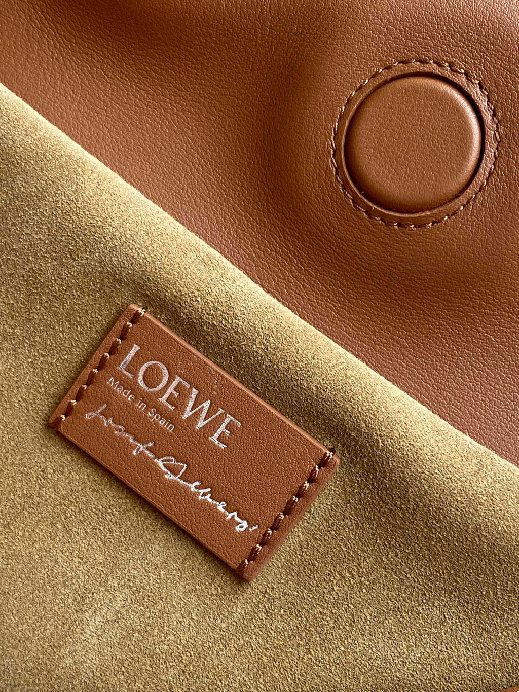 Loewe Medium  Flamenco Clutch Multicolor Nappa Calfskin