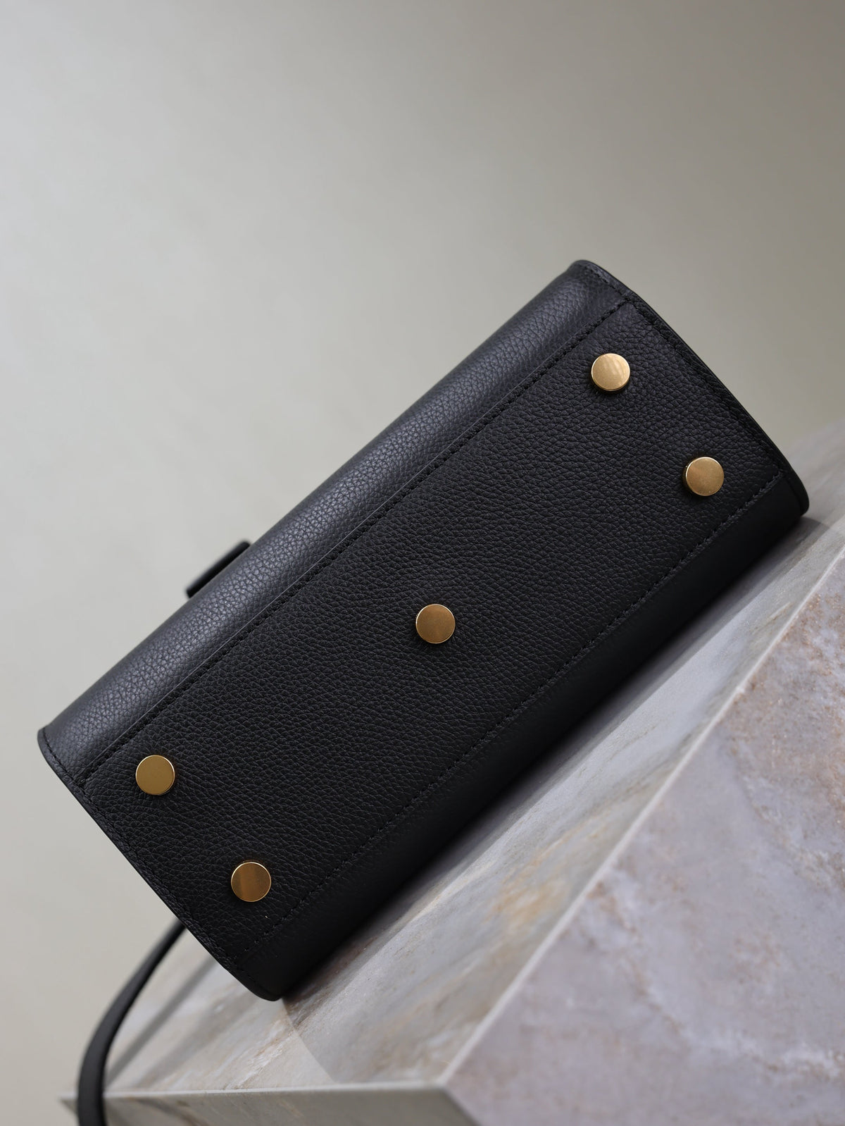 YSL Sac De Jour Nano 22cm Black Grain Cowhide GHW