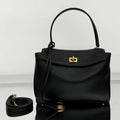Balenciaga Small Rodeo Bag 29 Black Calfskin Gold Hardware