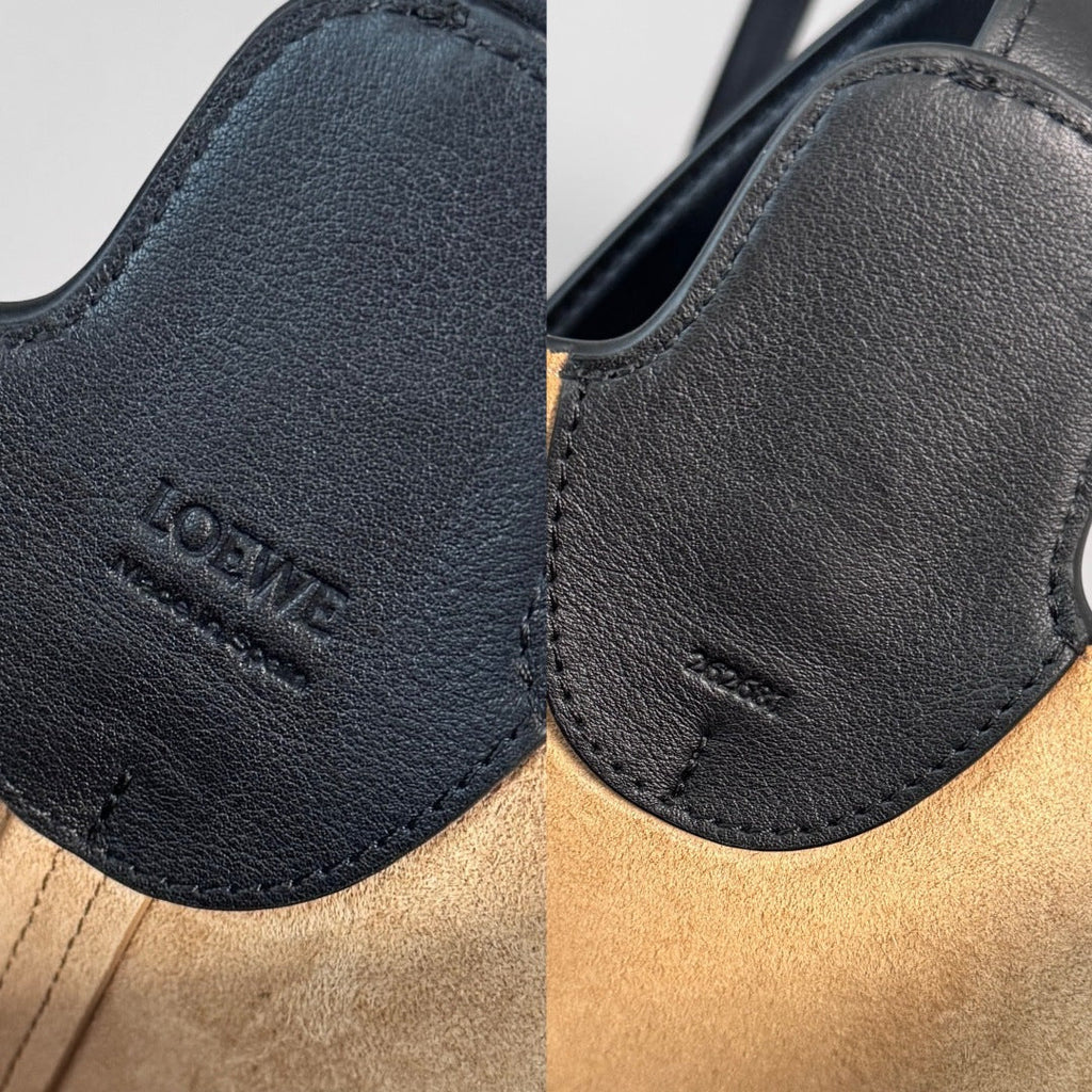 Loewe Large Bilbao Bucket Black Smooth Calfskin 289322