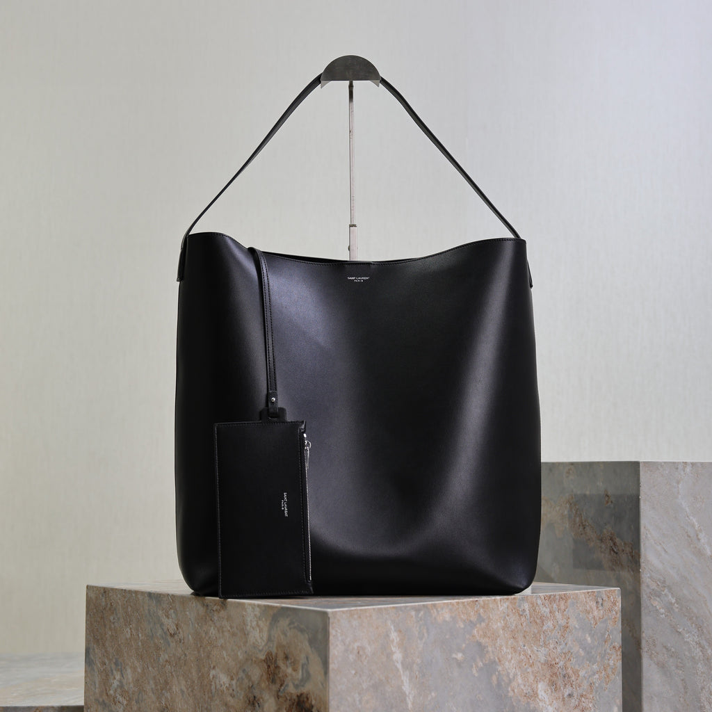 YSL Bold Hobo 37cm Black Cowhide