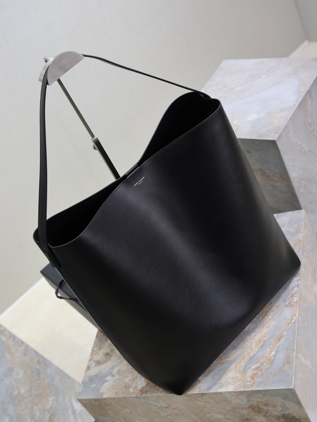 YSL Bold Hobo 37cm Black Cowhide