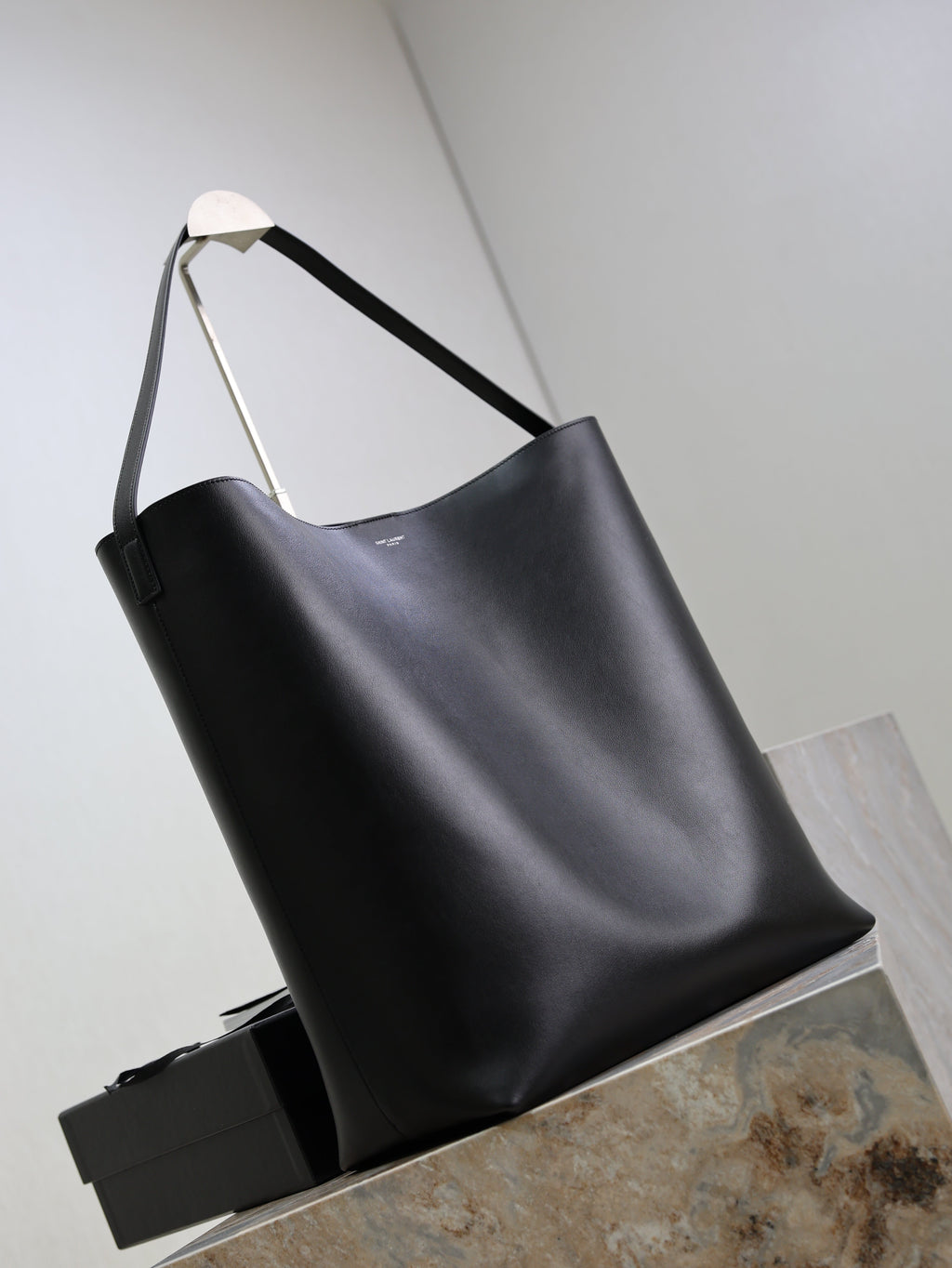 YSL Bold Hobo 37cm Black Cowhide