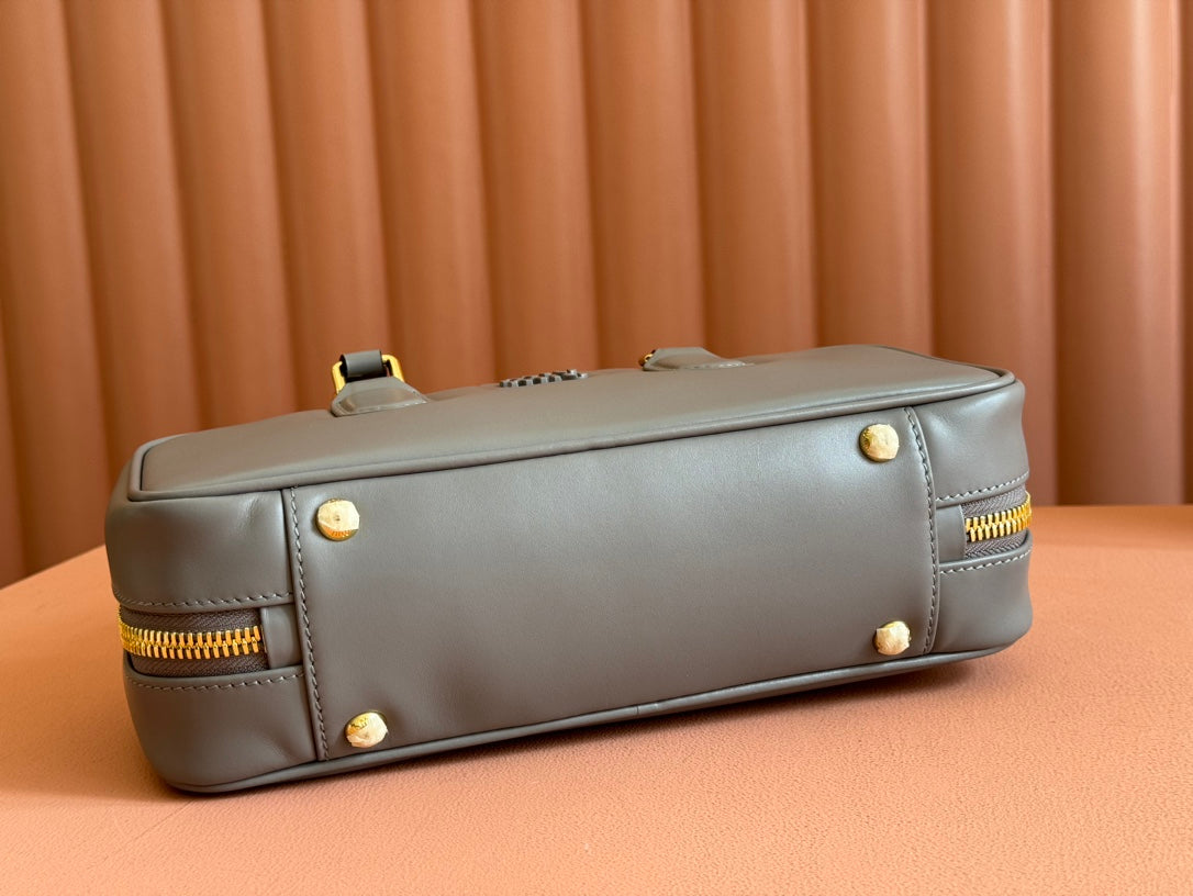 Miu Arcadie 27 Grey Leather 231050