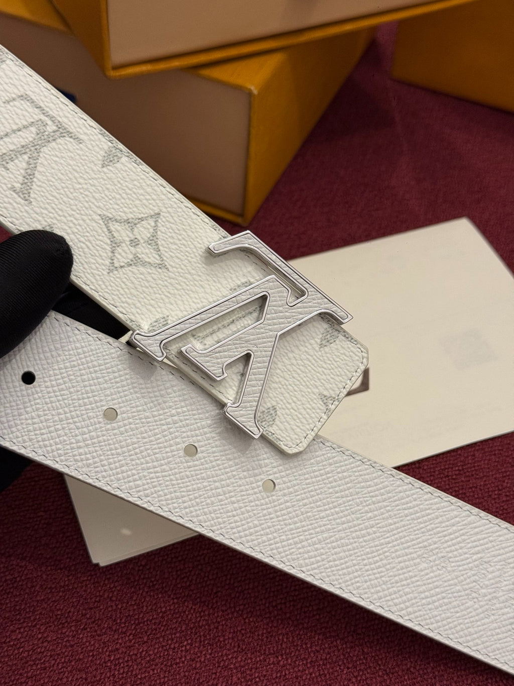 Louis Vuitton LV Initiales 40mm Reversible Belt Monogram Heritage