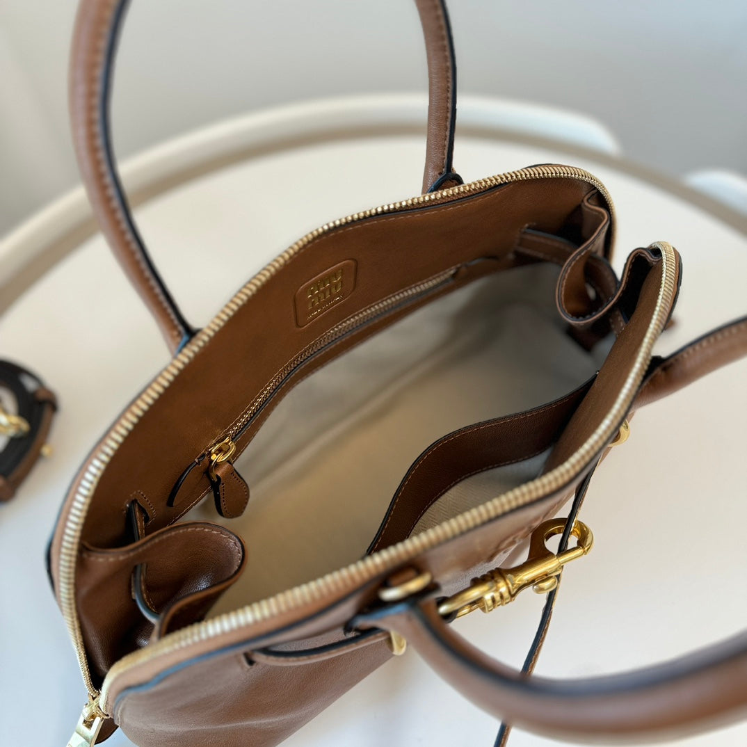 MiuMiu Aventure Nappa 33cm Sheepskin