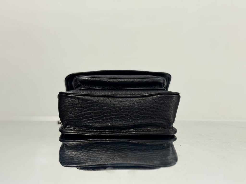 YSL Niki Mini Handbag 18 Black Lambskin Gold Hardware