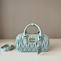 MiuMiu Arcadie matelassé nappa bag leather