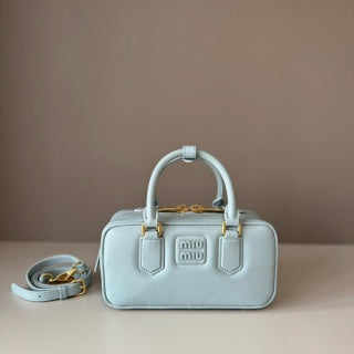 Miu Miu Wander Matelassé Bag Leather