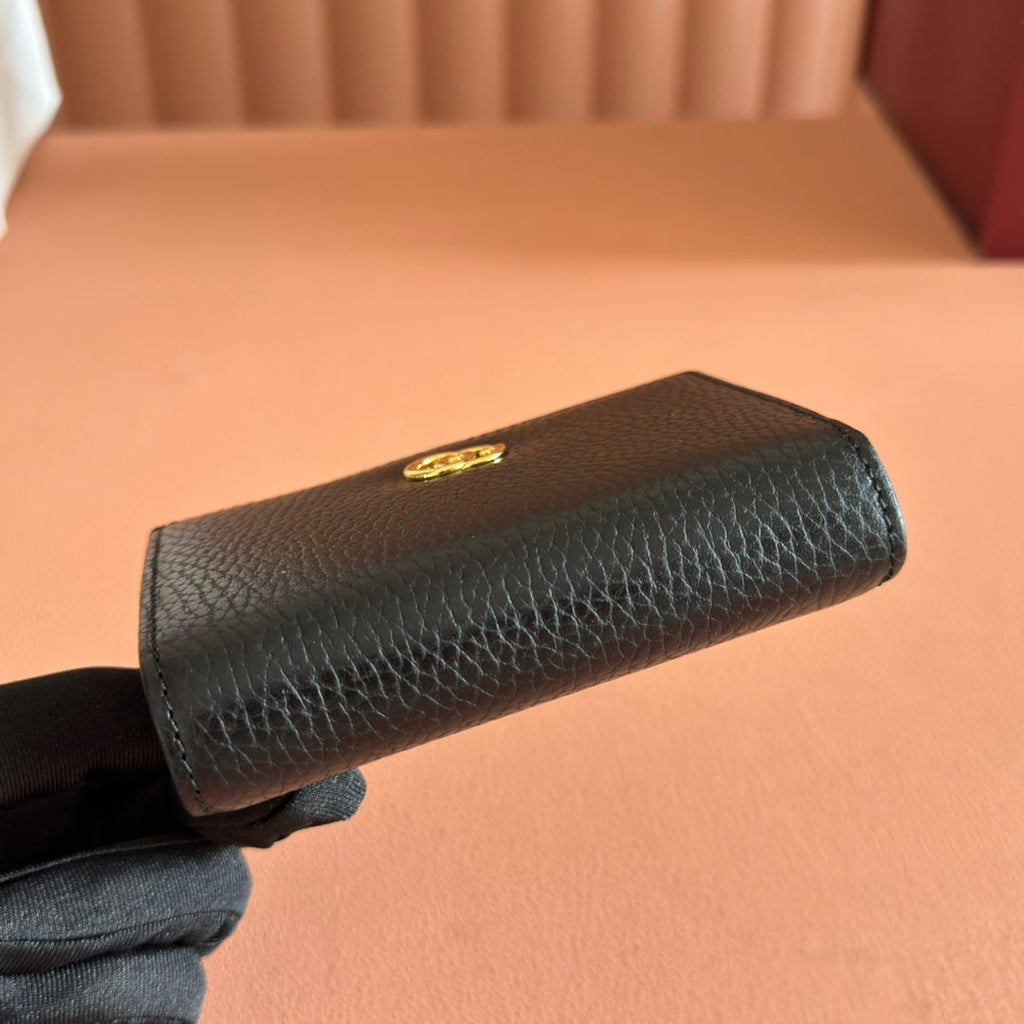 Gucci Marmont Wallet Black Leather 255302