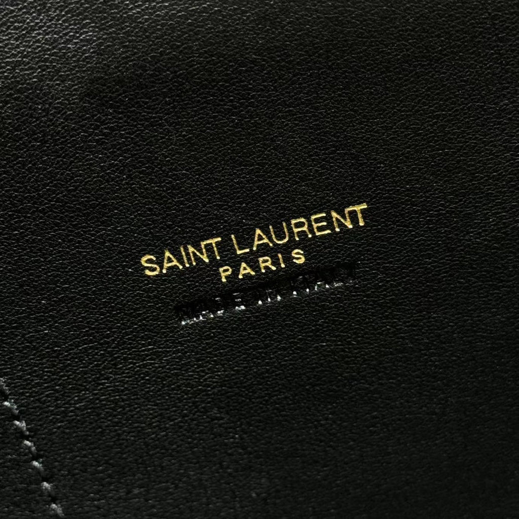 YSL Sac de Jour Baby 32cm Black in Sheepskin 285773